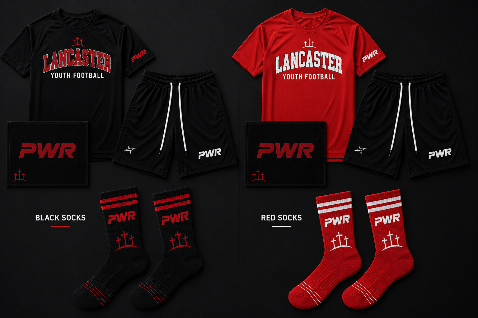 PWR × Lancaster YouthFootball Spirit Pack