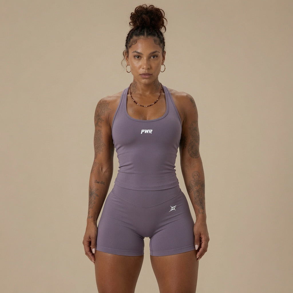 PWR Women’s Performance Short Set Slate Lavender