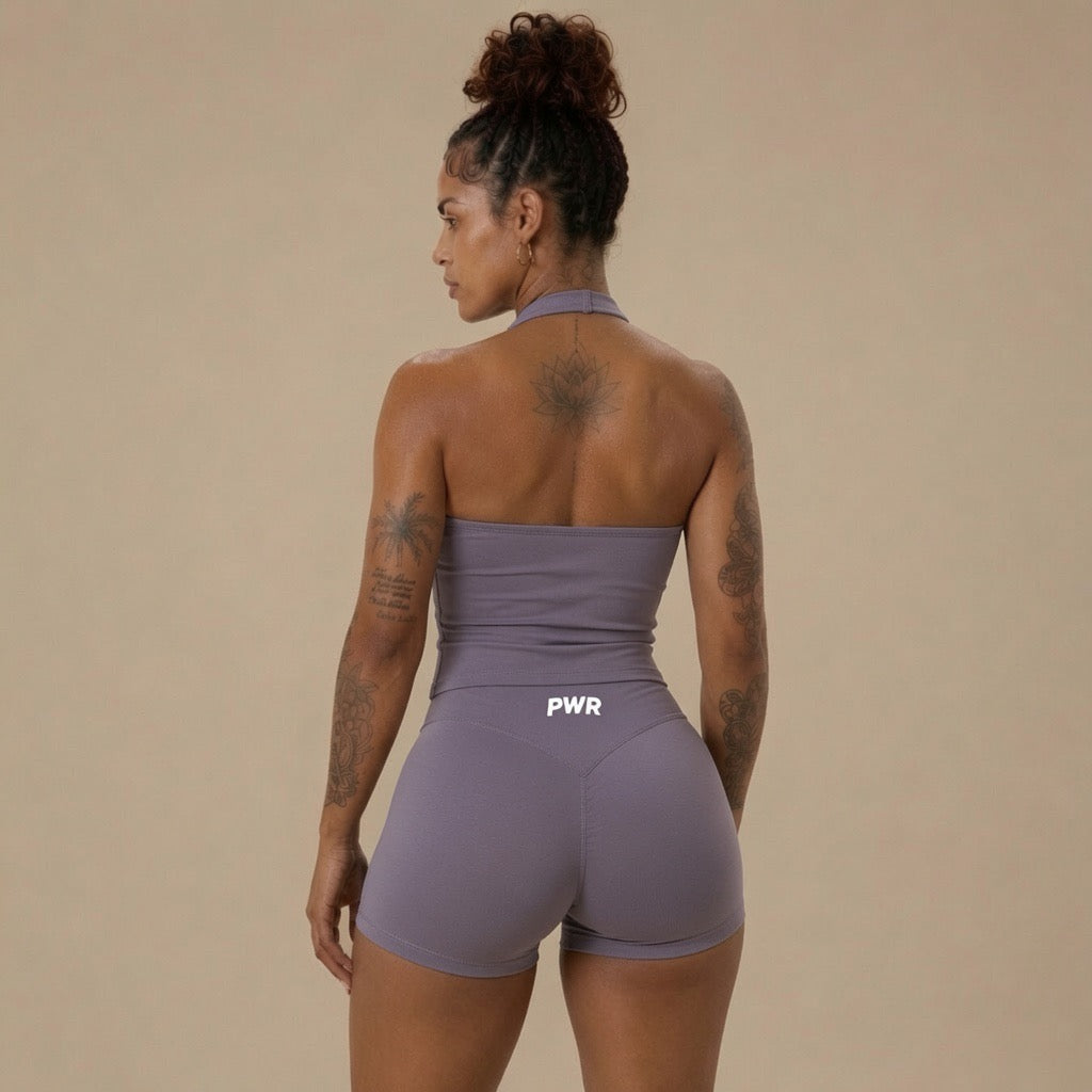 PWR Women’s Performance Short Set Slate Lavender