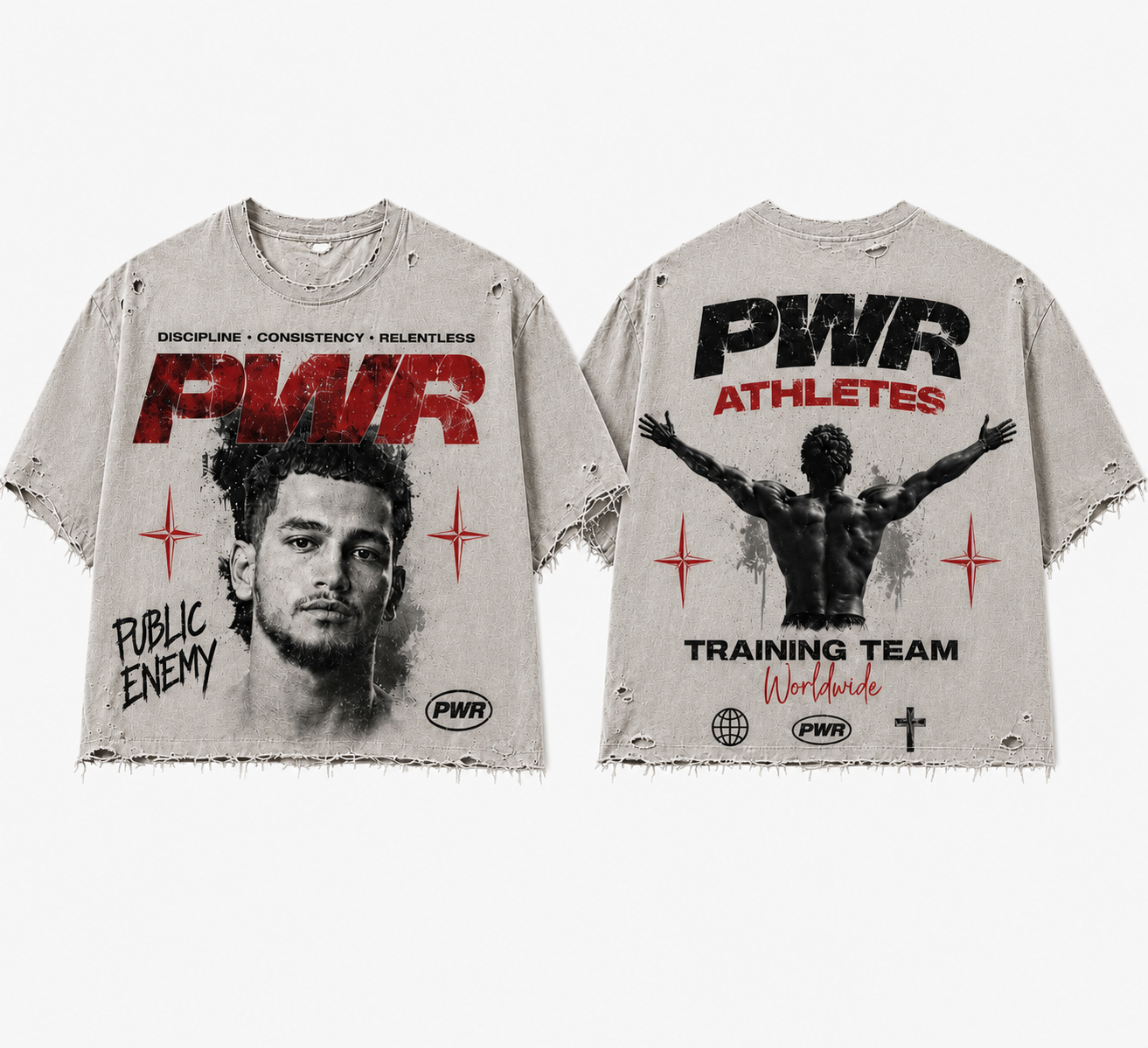 PWR Public Enemy Vintage Tee