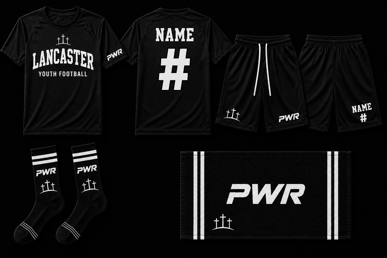 PWR × Lancaster YouthFootball Spirit Pack